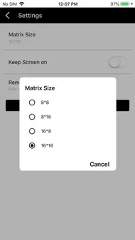LED Matrix Font Generator iphone bilder 3