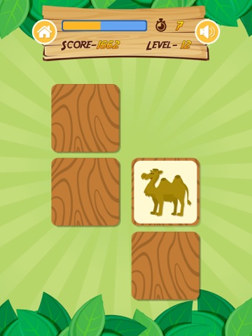 Animals Memory Game-Zoo Safari screenshot 2