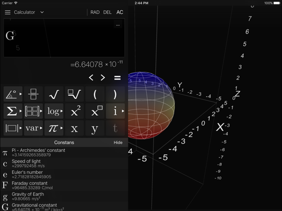 Screenshot #5 pour Visual MATH 4D Lite