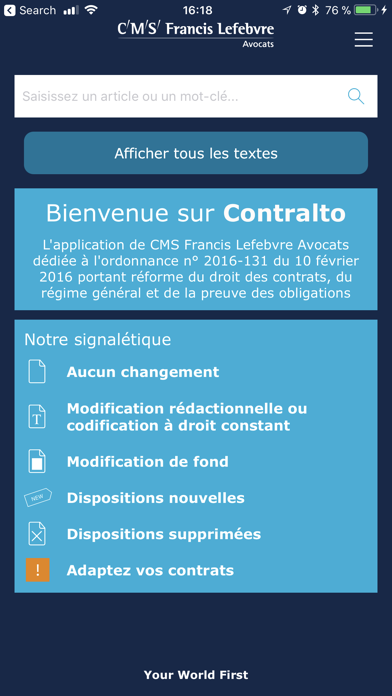 Screenshot #1 pour Contralto