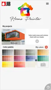 JUB Home Painter screenshot #1 for iPhone