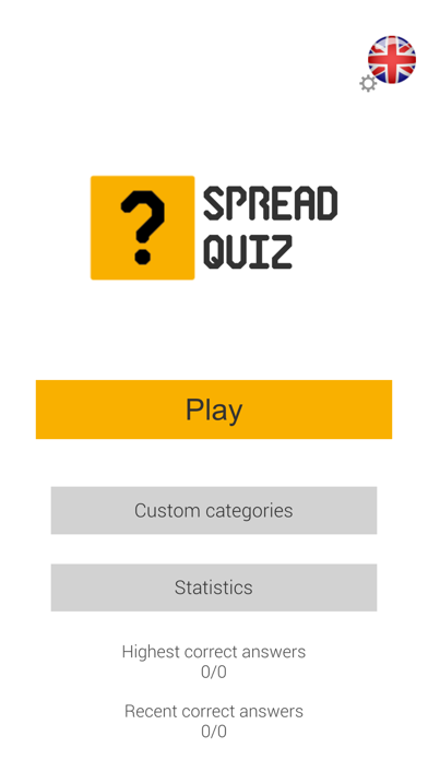 Spread Quiz screenshot 1