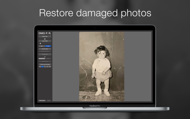 How to cancel & delete damaged photo restore & repair 1