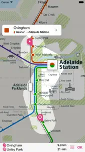 Adelaide Rail Map Lite screenshot #2 for iPhone