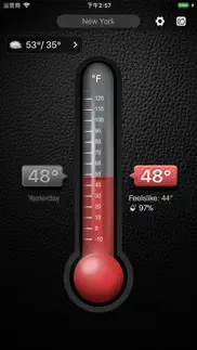 thermometer&temperature app iphone screenshot 2