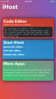 ihost - html live iphone bildschirmfoto 1