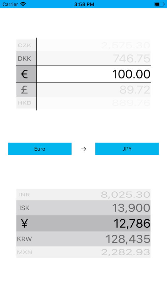 #3. All Currency Converter app (iOS) 由: p swagath