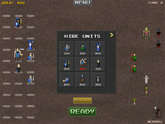 8bitWar: Necropolis iPad screenshot 4 - Games app