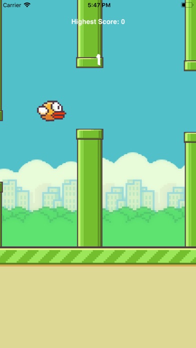 Flappy Flap Cat by Adam Carter screenshot 2