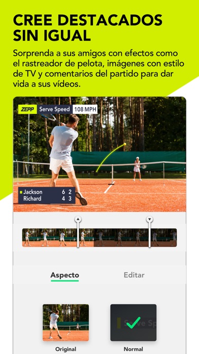Zepp Tennis screenshot 3