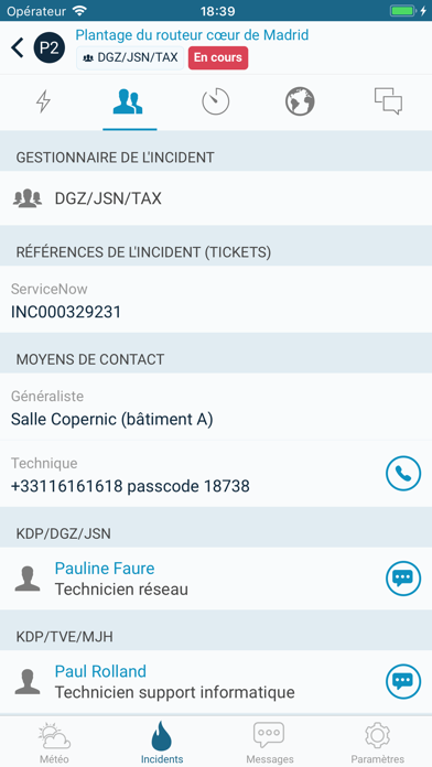 Screenshot #3 pour ICEboard - Gestion de crise