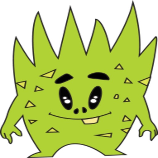 Greeny The Monster stickers