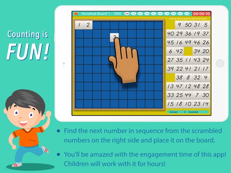 Count to 1000! Montessori Math screenshot-3