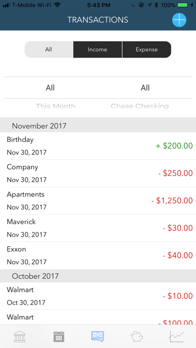 Screenshot #3 pour PocketBook Budgeting