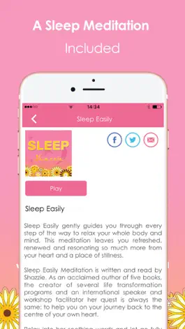 Game screenshot Sleep Easily Meditations apk