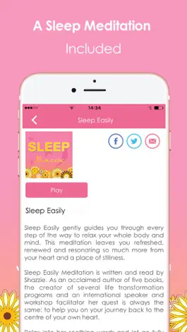 Game screenshot Sleep Easily Meditations apk