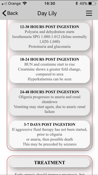 Pet Poison App VETCPD iPhone screenshot 4 - Education app