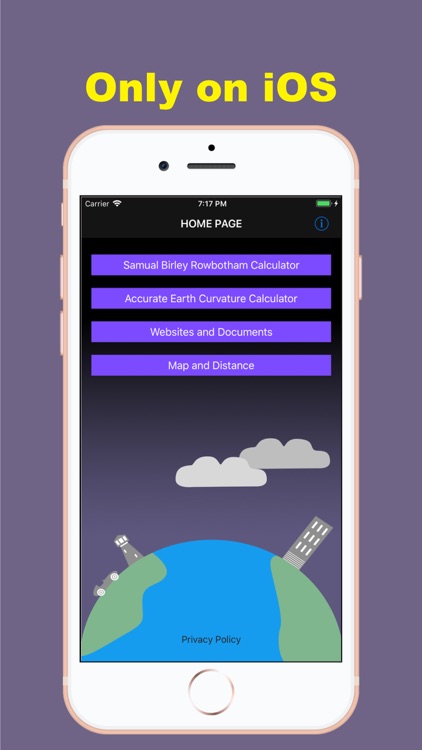 Earth Curvature Calculator