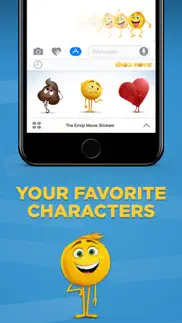 the emoji movie stickers iphone screenshot 3