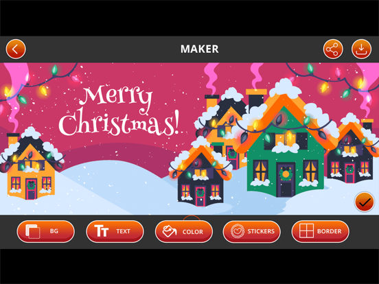 Screenshot #4 pour Christmas Covers & Cover Maker