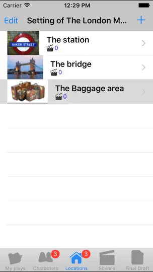 Playwriter iPhone Screenshot 1