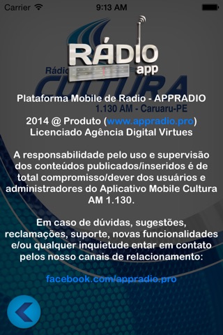 Rádio Cultura 1.130 AM screenshot 2