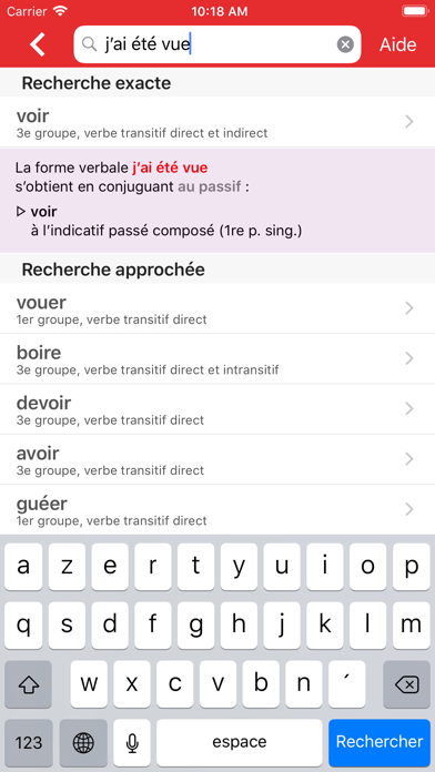 Bescherelle Conjugaison screenshot1