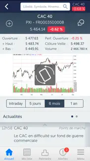 bfm bourse avec trading sat iPhone Captures Décran 1