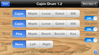 Screenshot #2 pour Cajón Drum