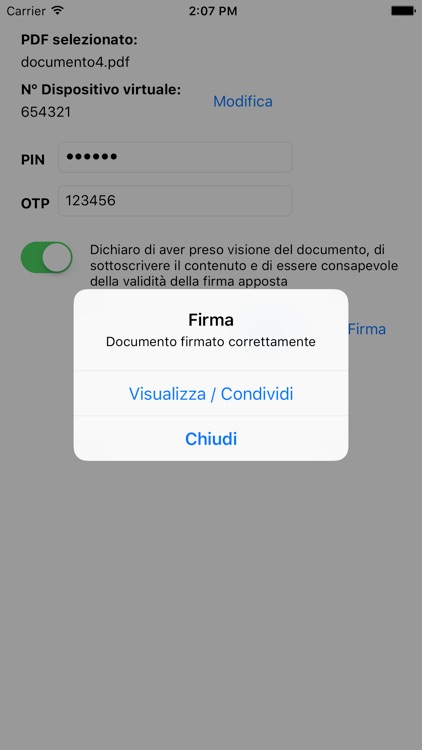 Firma Digitale Guardia di Finanza screenshot-3