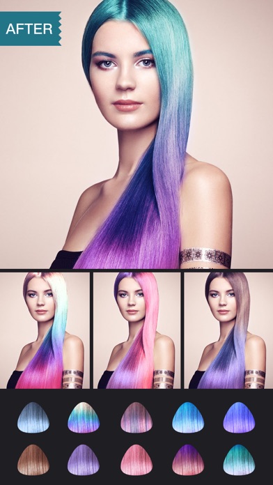 Hair Color Dye -Hairstyles Wig Screenshot