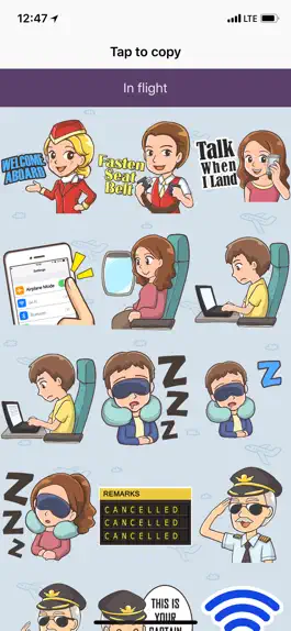 Game screenshot Travel Stickers: Emojis apk