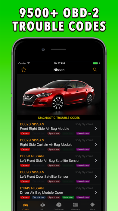 Screenshot #1 for Nissan App!