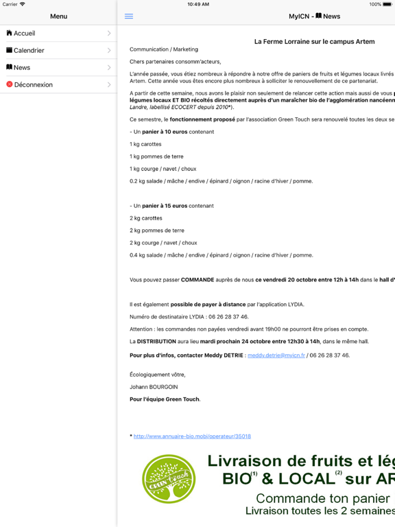 Screenshot #6 pour MyICN