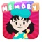 Candy memory game for children Features;