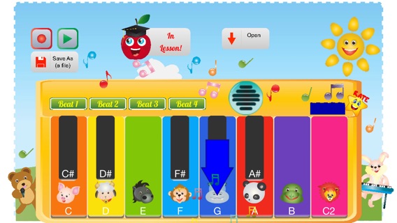 Kids Toy Piano And Teacherのおすすめ画像4