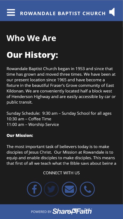 Rowandale Baptist Church