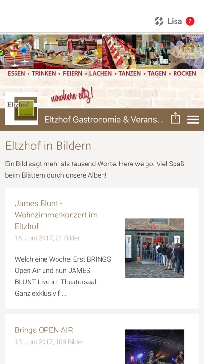 Eltzhof Gastronomie