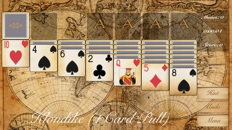 Screenshot of The Klondike Solitaire Game