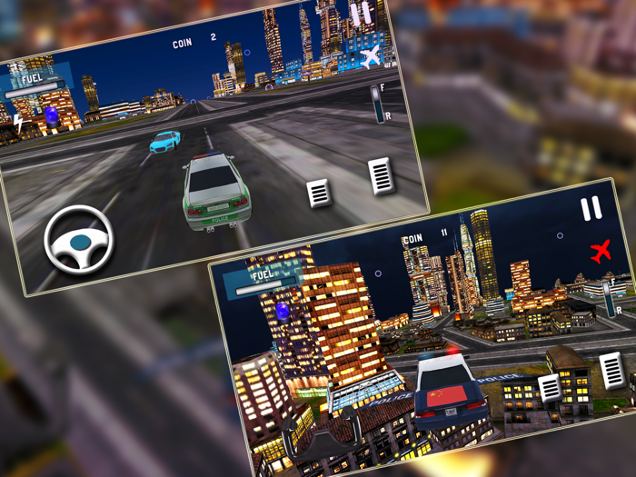 Sports Police Flying Car