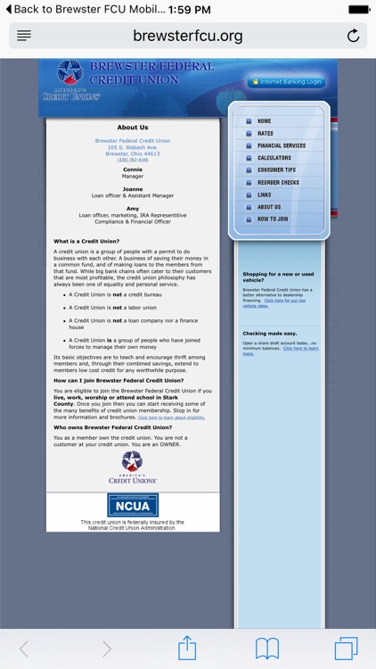 Brewster Federal Credit Union screenshot-3