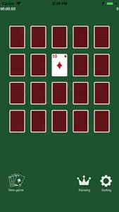 Solitaire / Memoria20 screenshot #2 for iPhone