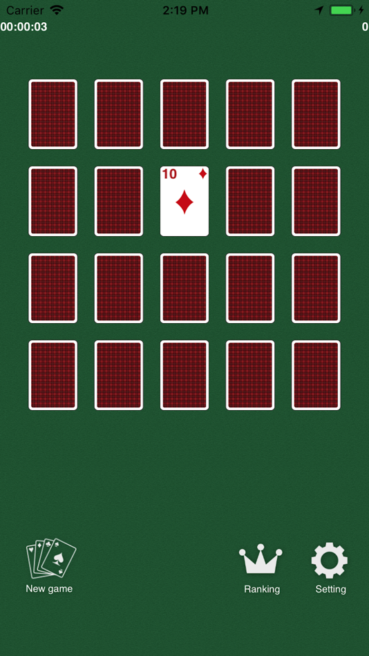 #2. Solitaire / Memoria20 (iOS) 由: Yuki Honda
