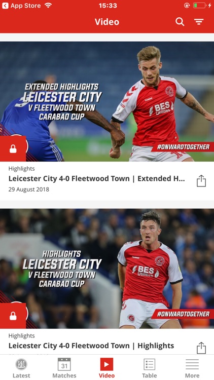 Fleetwood Town Official App