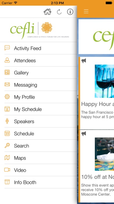CEFLI Events screenshot 3