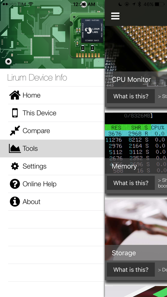 #2. Lirum Device Info (iOS) 由: Rogerio Hirooka
