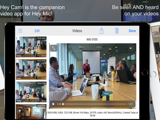 Screenshot #4 pour Hey Cam! (for your Hey Mic!)