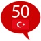 "Learn Turkish - 50 languages" (www
