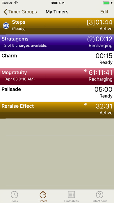 FFXI PDA XA iPhone screenshot 2 - Utilities app