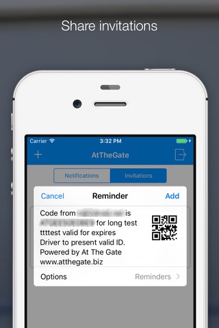 AtTheGate User Application screenshot 4